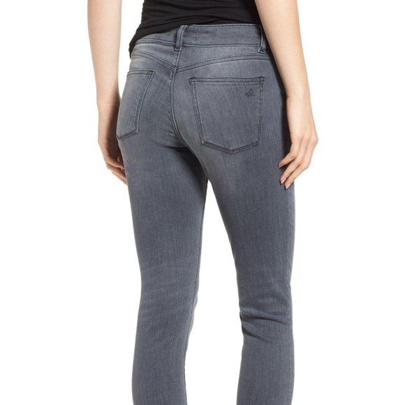 DL1961 Florence Instasculpt Skinny Jeans Webb Gray - Picture 4 of 8